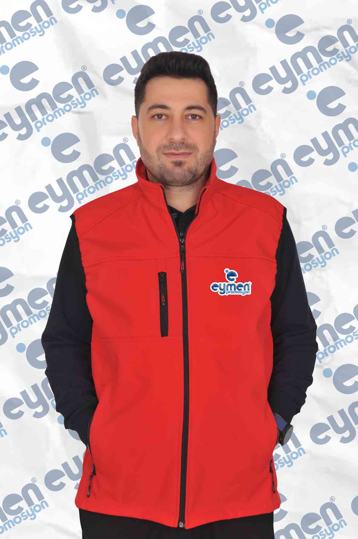 Softshell Yelek Kırmızı